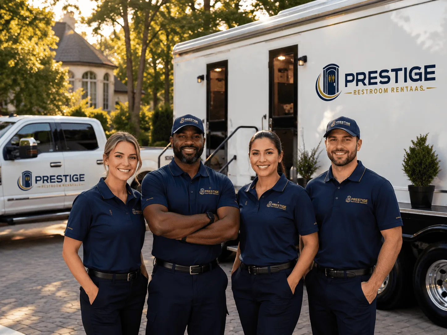 Trusted Luxury Portable Restrooms company in Dike, TX